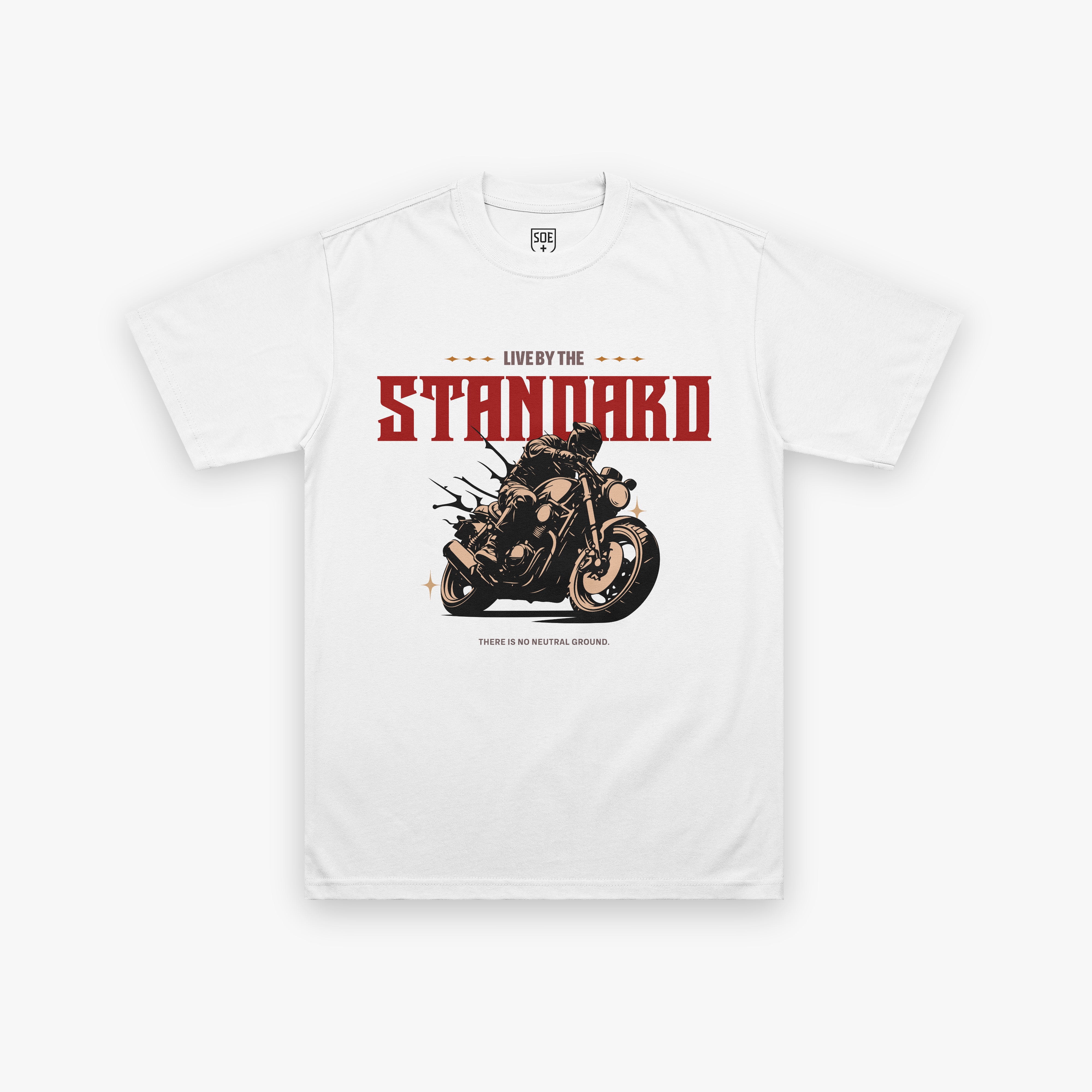 Live by the Standard T-Shirt - White