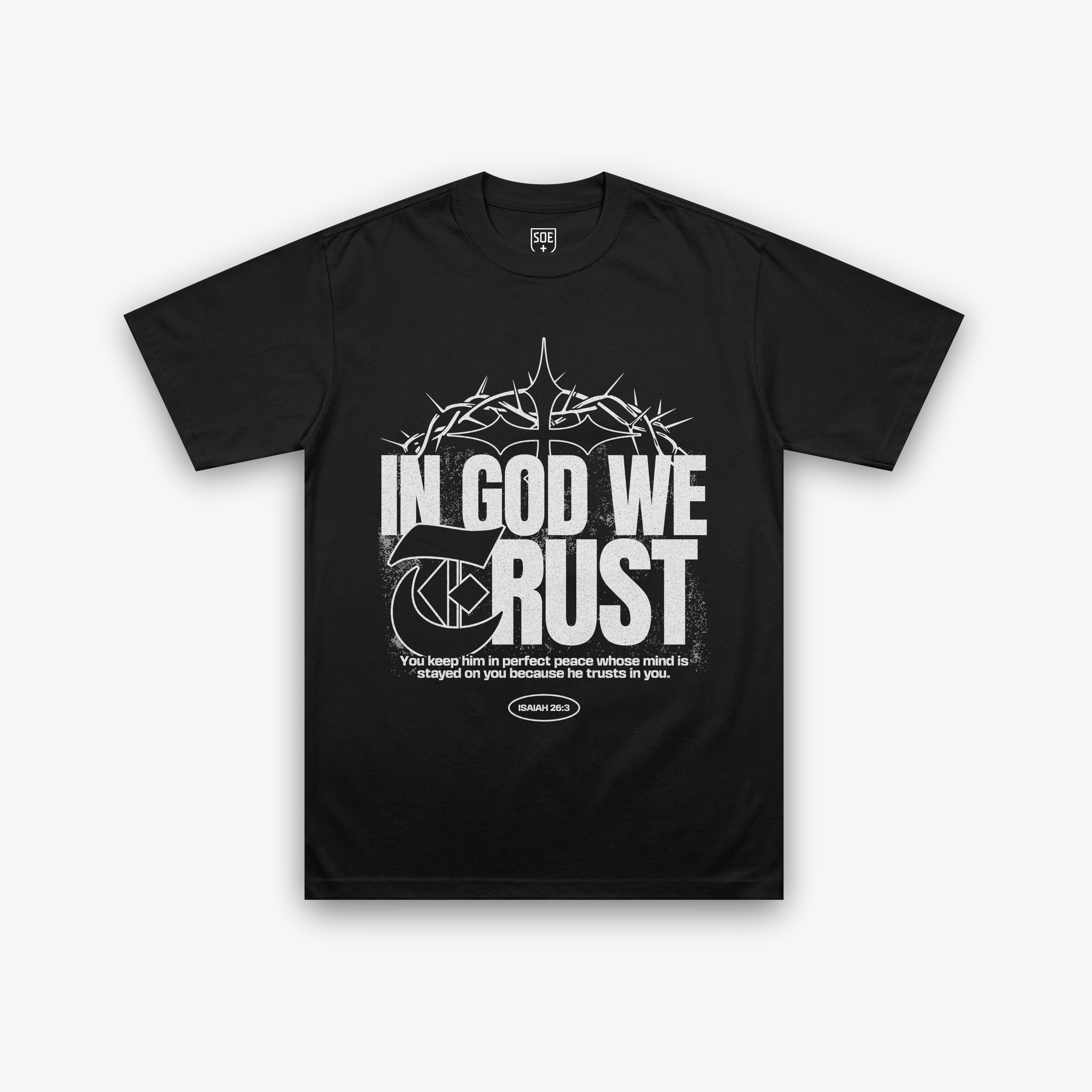 IN GOD WE TRUST T-Shirt - Black